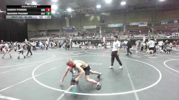 98 lbs Rr Rnd 5 - Damon Powers, Garden City Wrestling Club vs Mathew Frazier, Southwest Hammers