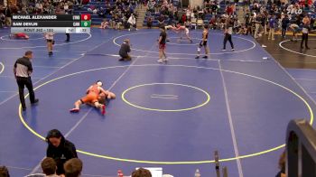 150 lbs Cons. Round 3 - Michael Alexander, Lyndonville vs Sam Devlin, Canisius