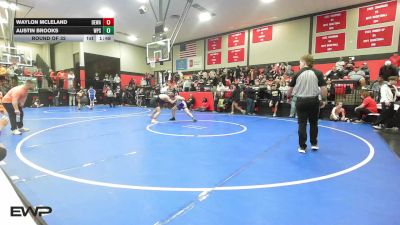 144 lbs Round Of 32 - Waylon Mcleland, Dewar HS Boys vs Austin Brooks, Wilburton Schools