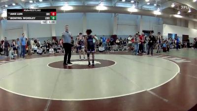 105 lbs Semifinal - Jake Luik, Legend Wrestling Club vs Montrel Worsley, Landstown Eagle Wrestling Club