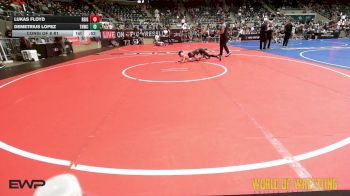 64 lbs Consi Of 8 #1 - Lukas Floyd, Reign WC vs Demetrius Lopez, Top Notch Wrestling Club