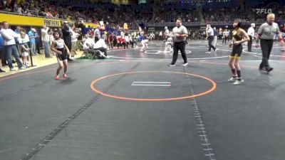 75 lbs Round Of 64 - Nathan Truesdell, North Allegheny vs Bennett Graham, Southern Lehigh