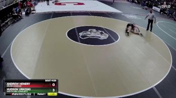 Quarterfinal - Andrew Henery, Neligh-Oakdale vs Hudson Urkoski, High Plains Community