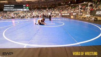 160 lbs Consi Of 16 #2 - Frankie Lopez, Bandas Wrestling Academy vs Camden Dray, Victory WC