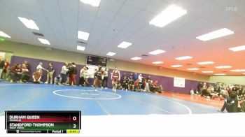 190 lbs Cons. Round 5 - Durham Queen, Franklin vs Standford Thompson, West Creek