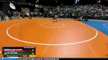 5A - 138 lbs 1st Place Match - Serenity Delagarza, McAllen Memorial vs Alicen Dillard, Azle