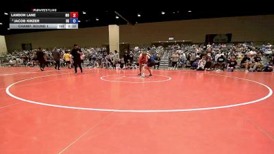 120 lbs Champ. Round 1 - Landon Lane, MO vs Jacob Kinzer, OK