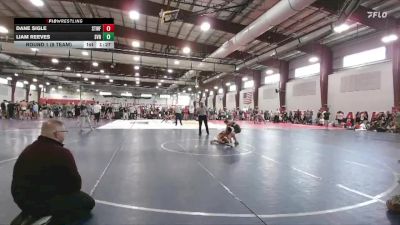 85 lbs Round 1 (8 Team) - Dane Sigle, Steller Trained Wolffe vs Liam Reeves, Steel Valley Renegades