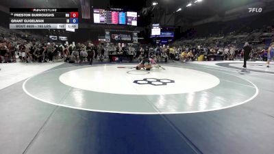 165 lbs Champ. Rd Of 64 - Preston Burroughs, MA vs Grant Gugelman, ID