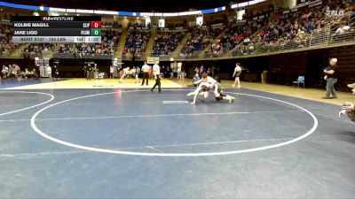 155 lbs Round Of 32 - Kolbie Magill, Slippery Rock vs Jake Ligo, Plum