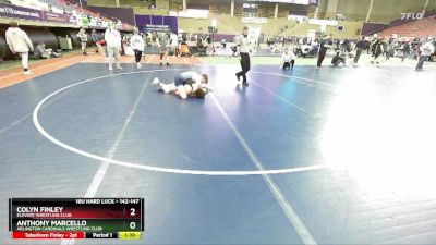 142-147 lbs Round 1 - Anthony Marcello, Arlington Cardinals Wrestling Club vs Colyn Finley, Elevate Wrestling Club