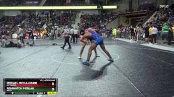 175 lbs Quarterfinal - Remington Merlau, Maize vs Michael McCullough, Jr. Vikings