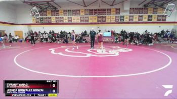 117 lbs Cons. Round 3 - Jessica Gonzalez Gonzalez, Santa Rosa College vs Tiffany Yanagi, Mt. San Antonio College