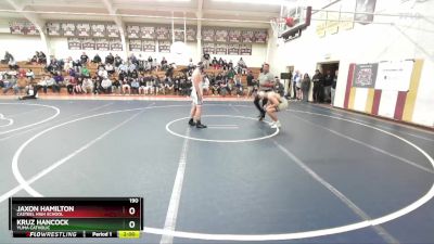 190 lbs Champ. Round 3 - Jaxon Hamilton, Casteel High School vs Kruz Hancock, Yuma Catholic