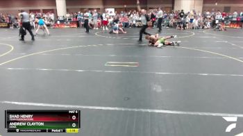 130 lbs Quarterfinal - Shad Henry, TEAM ELEMONATORS vs Andrew Clayton, CKWA