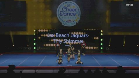 Jax Beach Jaguars- Tiny Shimmer - Eastern [2024 First Coast Pop Warner Wednesday] 2024 Pop Warner National Cheer & Dance Championship