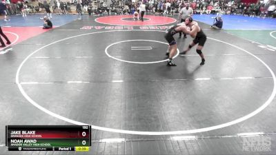 192 lbs Cons. Round 6 - Jake Blake, Granada High School vs Noah Awad, Amador Valley High School