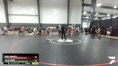 132 lbs Cons. Semi - Jose Arroyo, Grangeville Youth Wrestling Club vs Talin Kerr, Anacortes Hawkeyes Wrestling Club