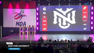 New York University [2025 Jazz Division III Finals] 2025 NCA & NDA College Nationals