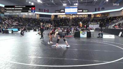 103 lbs Cons. Round 1 - Madeline Gavares, Ursinus vs Jesenia Camargo, Delaware Valley