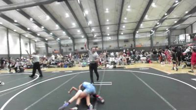 80 lbs Semifinal - Remington Scanlan, Team Aggression vs Zoe Rose Thomas, GWC/Tigers