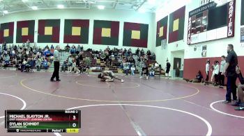 144 lbs Round 2 - Michael Slayton Jr., East Community Learning Center vs Dylan Schmidt, Lakewood HS