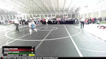 126 lbs Cons. Round 2 - Brigham Harmon, Skyline vs Noah Stallings, Herriman