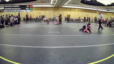 65 lbs Round Of 16 - Maverick Paminto, Spring Hills WC vs Jackson Escarcega, Manu Wr Ac