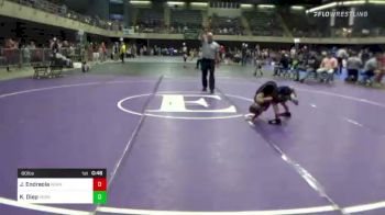 60 lbs Consolation - Joshua Endreola, Herndon vs Kyrie Diep, Herndon