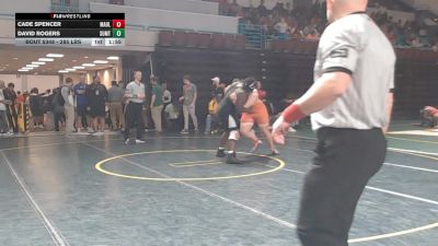 285 lbs Consolation - Cade Spencer, Mauldin vs David Rogers, Sumter