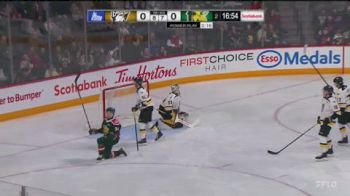 Samuel Rousseau Scores On The Power Play To Open Scoring For Halifax Vs. Cape Breton