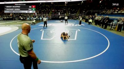 I-101 lbs Cons. Round 4 - Brody Dicaprio, Christian Brothers Academy vs Zachary Gubba, Calhoun