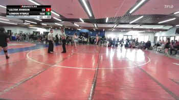 150 lbs Cons. Semi - London Stierle, Thunder Ridge Outlaws Wrestling Club vs Lillyan Johnson, 208 Spartan WC