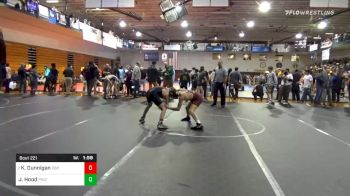 113 lbs Prelims - Kelly Dunnigan, Don Bosco Prep vs Jason Hood, Ponagansett