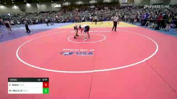 200 lbs Round Of 64 - Chase Baker, Takedown Express Wrestling Club vs Mark Marin III, Dethrone