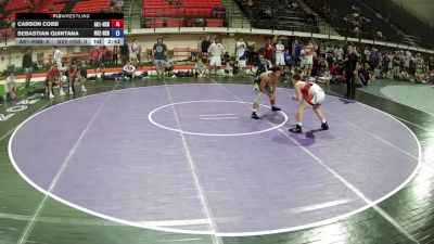 138 lbs Carson Cobb, Alaska 1 HS Boys vs Sebastian Quintana, Nevada 2 HS Boys