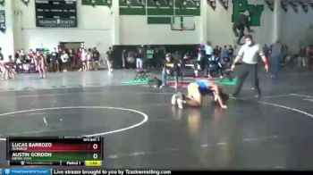 137 lbs Round 2 - Lucas Barrozo, Durango vs Austin Gordon, Sierra Vista