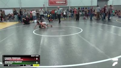 53 lbs Cons. Round 5 - Canon Freeman, Riverheads Youth Wrestling vs Brendan Murphy, Unattached