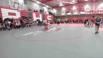 157 lbs Cons. Round 2 - Clay Steven Crow, Prosser vs Miguel Maldonado, Anacortes