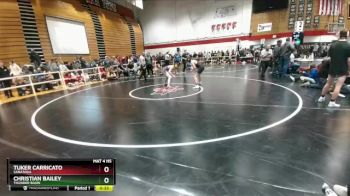 132 lbs Cons. Round 5 - Tuker Carricato, Saratoga vs Christian Bailey, Thunder Basin