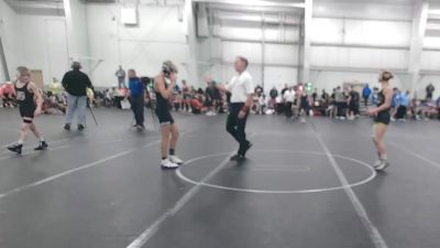 88 lbs Round 3 (8 Team) - Brynlee Gilmore, Mat Assassins Black vs Jimmy Hurley, Neighborhood Wrestling