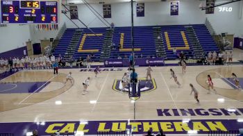 Replay: Caltech vs Cal Lutheran | Nov 5 @ 7 PM