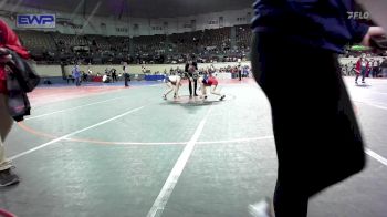 113 lbs Consi Of 16 #1 - Miah Mayse, Ponca City LadyCat Wrestling vs Zoey Aguero, Altus JH