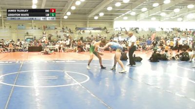 160 lbs Rr Rnd 1 - James Tildsley, Doughboy Black - HSB vs Leighton Waite, LAW Red - HSB