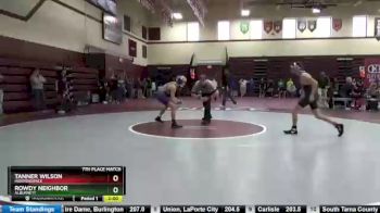 106 lbs 7th Place Match - Tanner Wilson, Independence vs Rowdy Neighbor, Alburnett