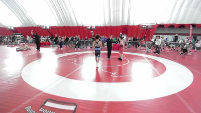 126 lbs Cons. Semis - Caiden Kassel vs Dustin John (DJ) Snider, Black Fox Wrestling Academy