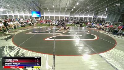 106 lbs Round 3 (6 Team) - Hunter Hurl, Utah Black vs Taylon Winker, South Carolina