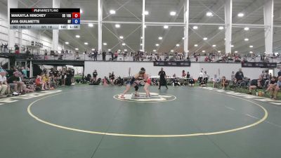 155 lbs Makayla Hinchey, South Carolina vs Ava Guilmette, New York