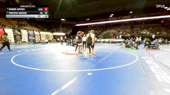 215 Class 4 lbs Champ. Round 1 - Triston Abram, Christian Brothers College vs Ruben Arvizu, Ozark