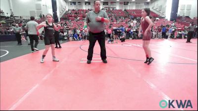 75-80 lbs Rr Rnd 3 - Lucy Chill, Perry Wrestling Academy vs Hadleigh Ray, Lawrence Elite